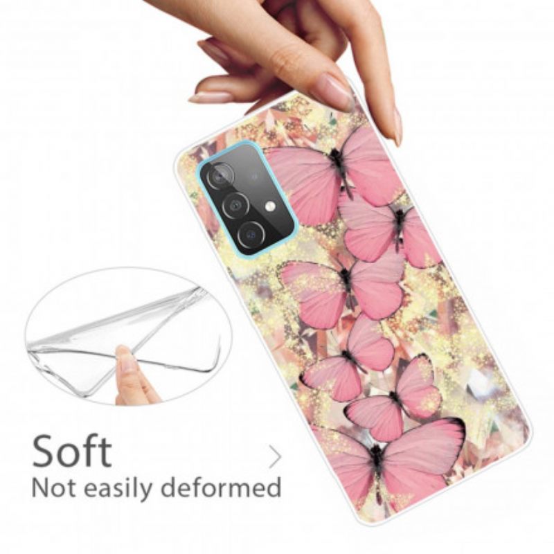 Kuori Samsung Galaxy A32 5G Perhoset