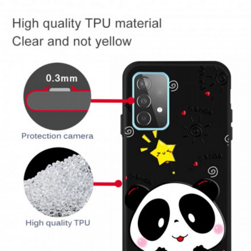 Kuori Samsung Galaxy A32 5G Star Panda
