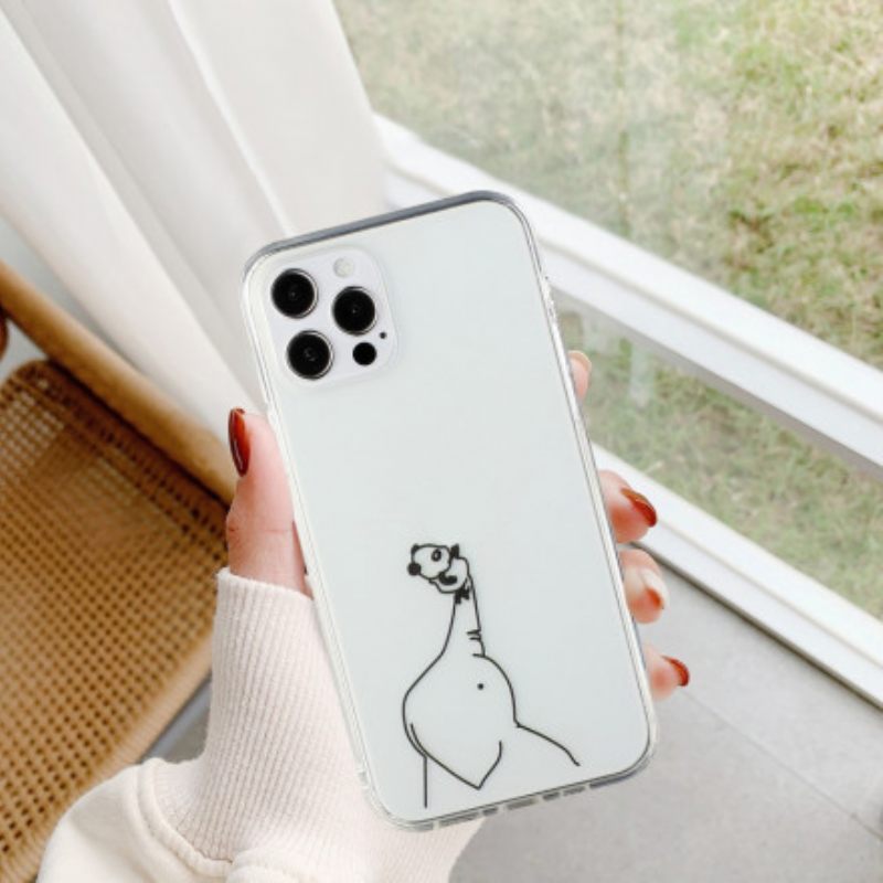 Case iPhone 12 / 12 Pro Panda Games Logo