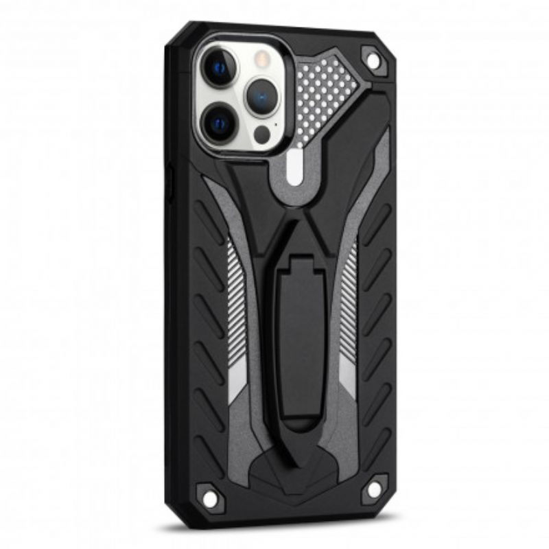 Case iPhone 12 / 12 Pro Resistant Irrotettava Tuki