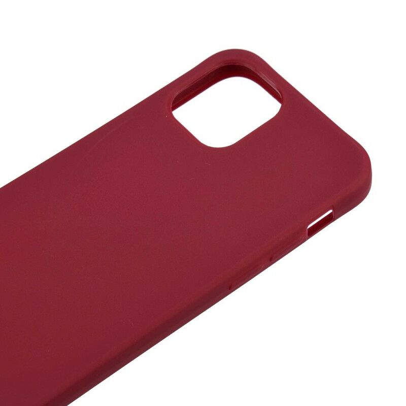 Case iPhone 12 / 12 Pro Silikoni Ja Johto