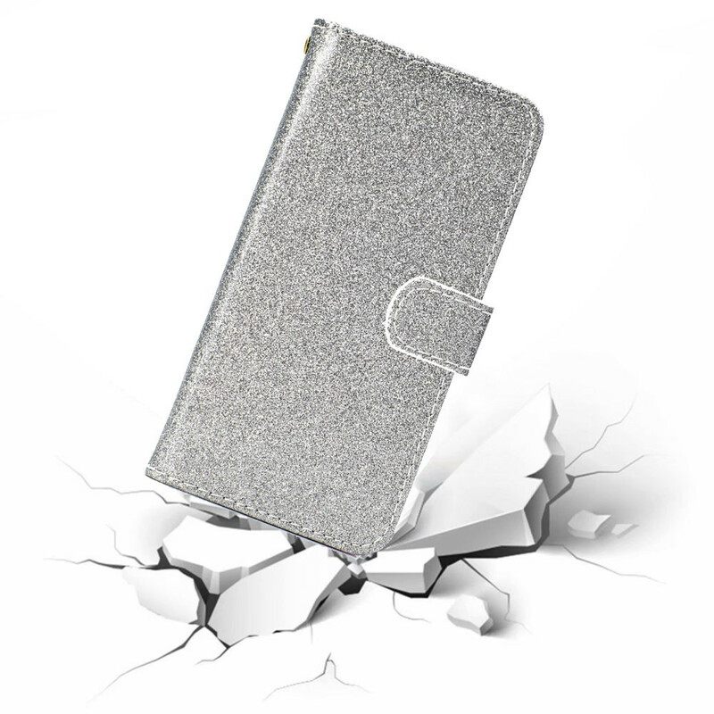 Flip Case iPhone 12 / 12 Pro Glitter
