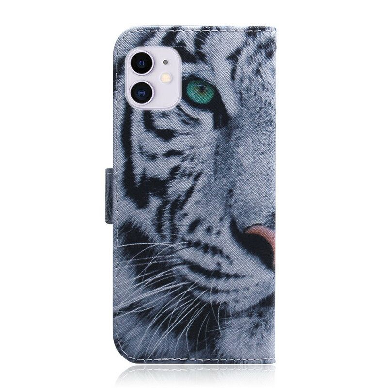 Kotelot iPhone 12 / 12 Pro Tiger Face