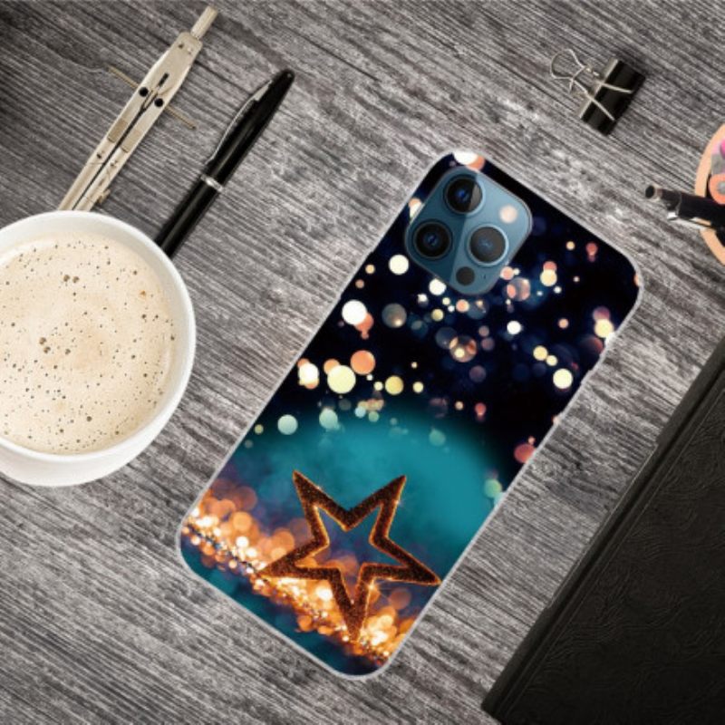 Kuori iPhone 12 / 12 Pro Flexible Star
