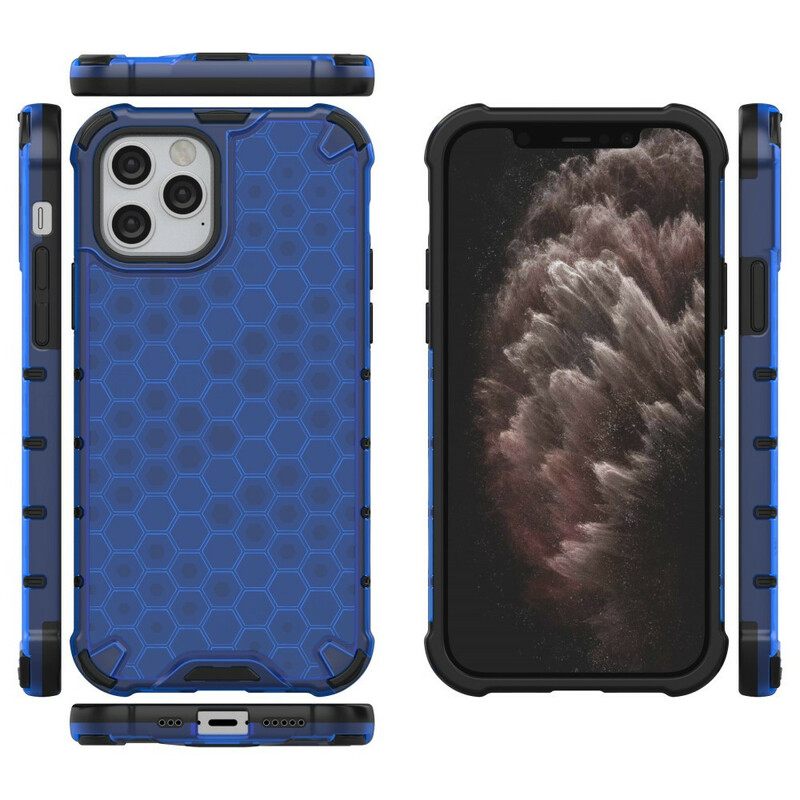 Kuori iPhone 12 / 12 Pro Honeycomb Style