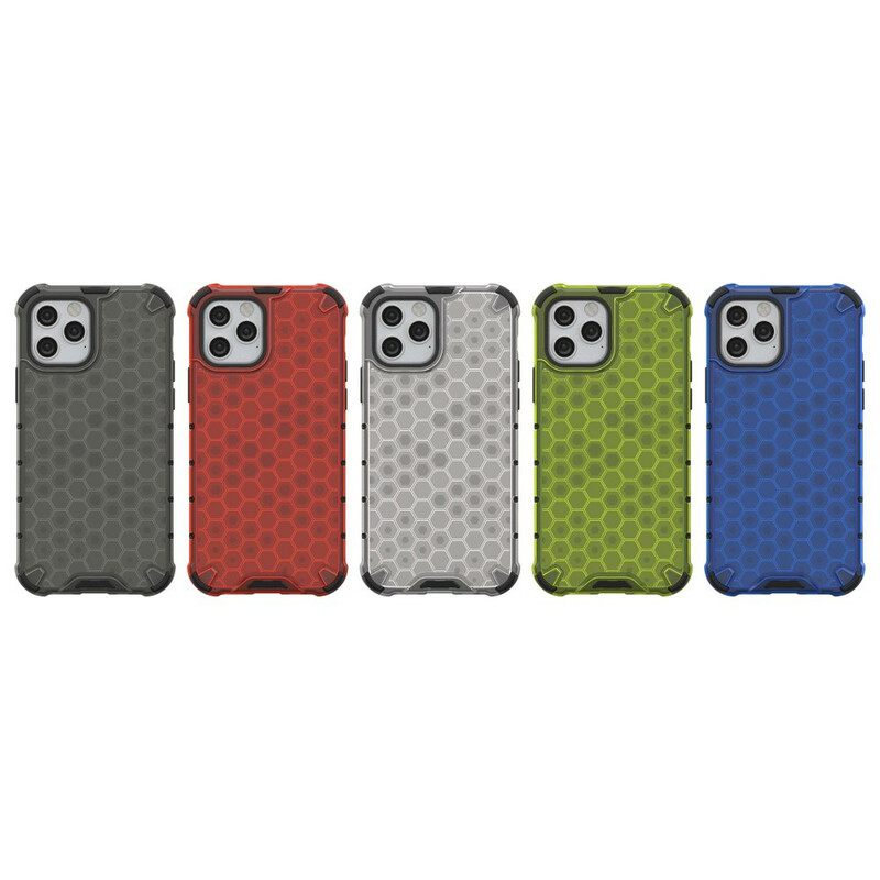 Kuori iPhone 12 / 12 Pro Honeycomb Style