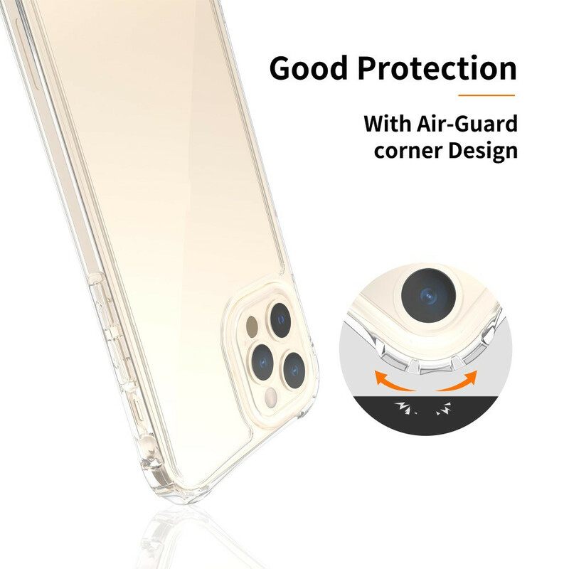 Kuori iPhone 12 / 12 Pro Läpinäkyvät Leeu-suojatyynyt