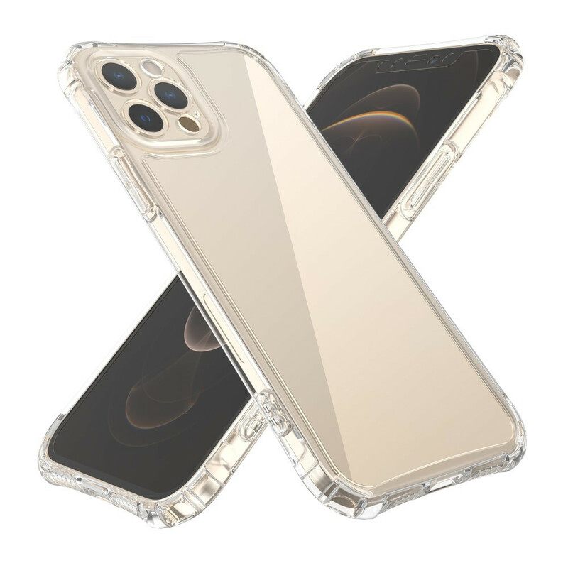 Kuori iPhone 12 / 12 Pro Läpinäkyvät Leeu-suojatyynyt