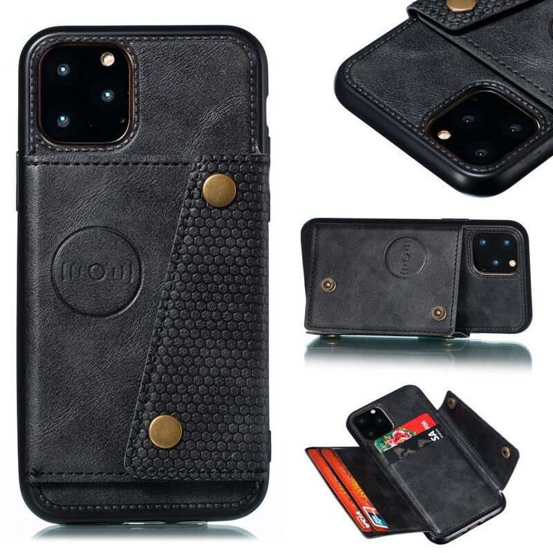 Kuori iPhone 12 / 12 Pro Lompakkokotelo Wallet Napsahtaa