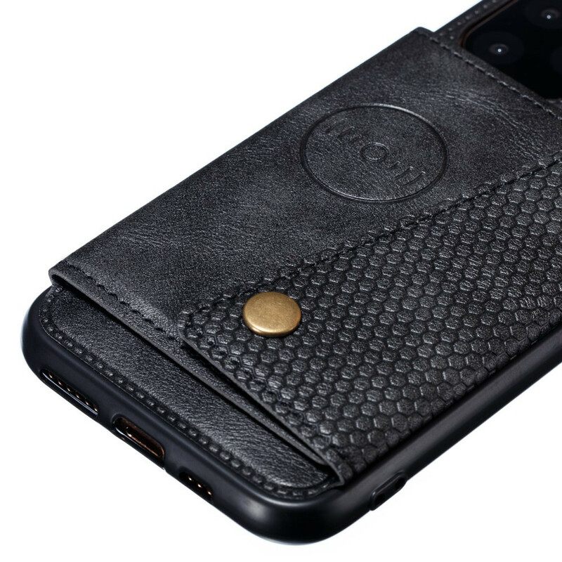 Kuori iPhone 12 / 12 Pro Lompakkokotelo Wallet Napsahtaa