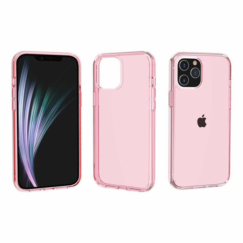 Kuori iPhone 12 / 12 Pro Värikäs Läpinäkyvä