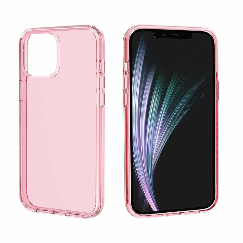 Kuori iPhone 12 / 12 Pro Värikäs Läpinäkyvä