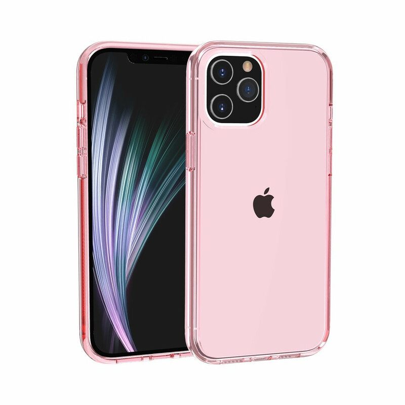Kuori iPhone 12 / 12 Pro Värikäs Läpinäkyvä