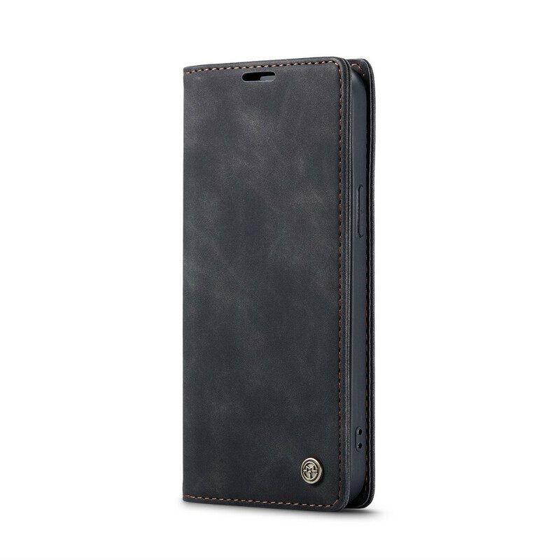 Puhelinkuoret iPhone 12 / 12 Pro Kotelot Flip Caseme Keinonahka