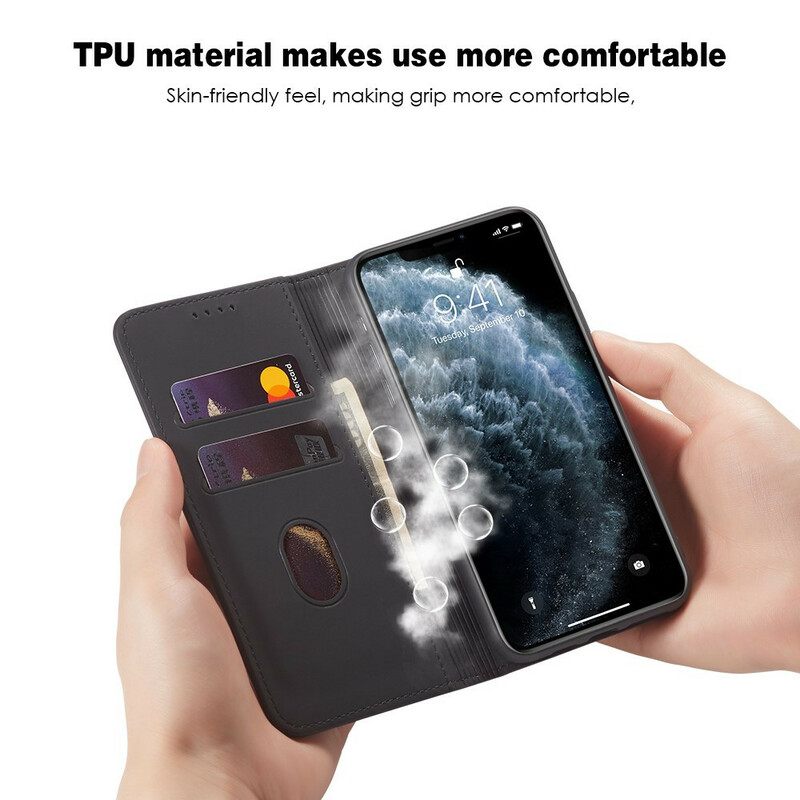Puhelinkuoret iPhone 12 / 12 Pro Kotelot Flip Korttitelineen Teline