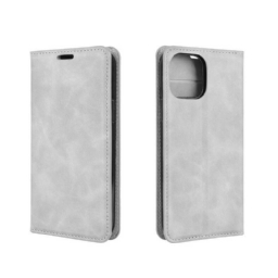 Puhelinkuoret iPhone 12 / 12 Pro Kotelot Flip Pehmeä Nahkaefekti