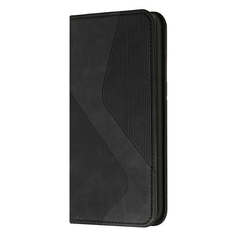 Puhelinkuoret iPhone 12 / 12 Pro Kotelot Flip Style Leather S-design