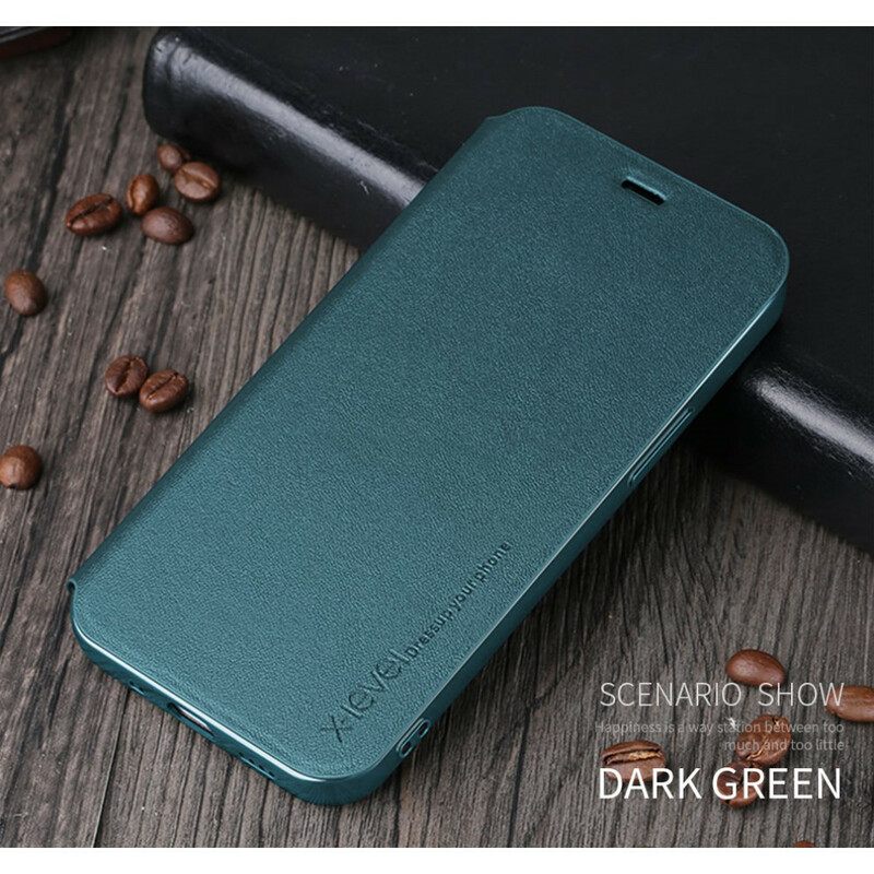 Puhelinkuoret iPhone 12 / 12 Pro Kotelot Flip X-level Fib Ii Sarja