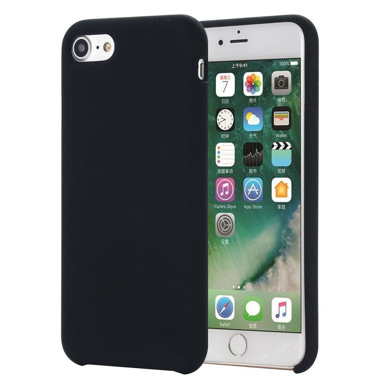 Case iPhone SE 3 / SE 2 / 8 / 7 Nestemäinen Silikoni