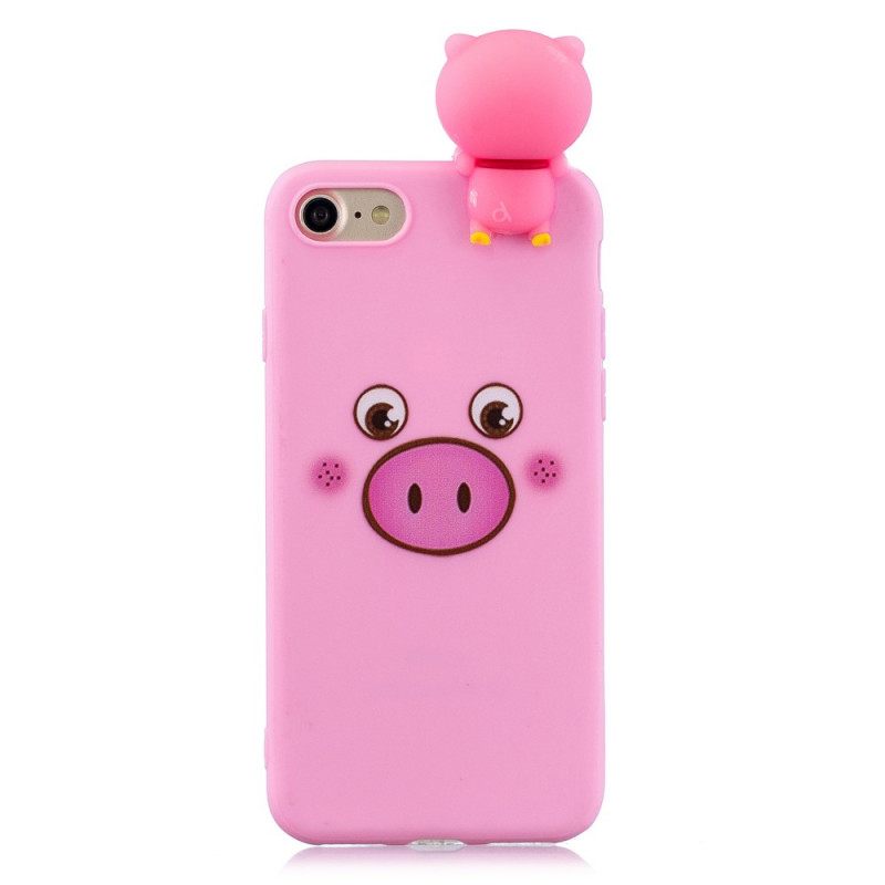 Case iPhone SE 3 / SE 2 / 8 / 7 Pig Fun