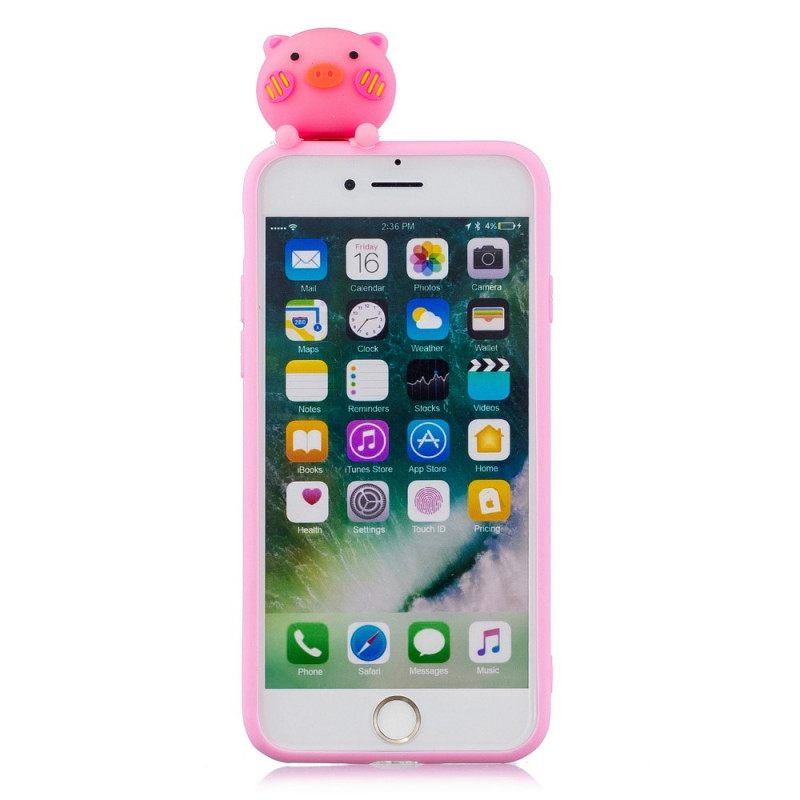 Case iPhone SE 3 / SE 2 / 8 / 7 Pig Fun