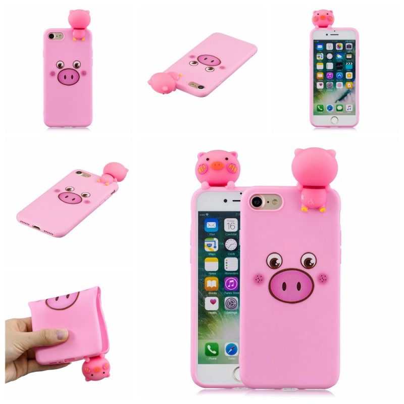 Case iPhone SE 3 / SE 2 / 8 / 7 Pig Fun