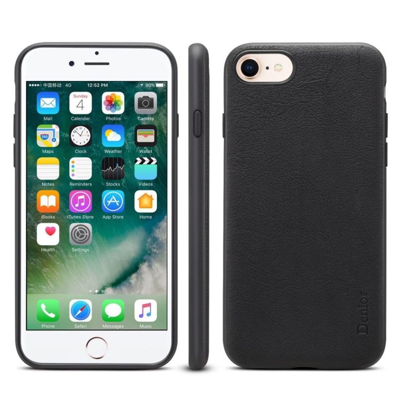 Kuori iPhone SE 3 / SE 2 / 8 / 7 Aitoa Nahkaa