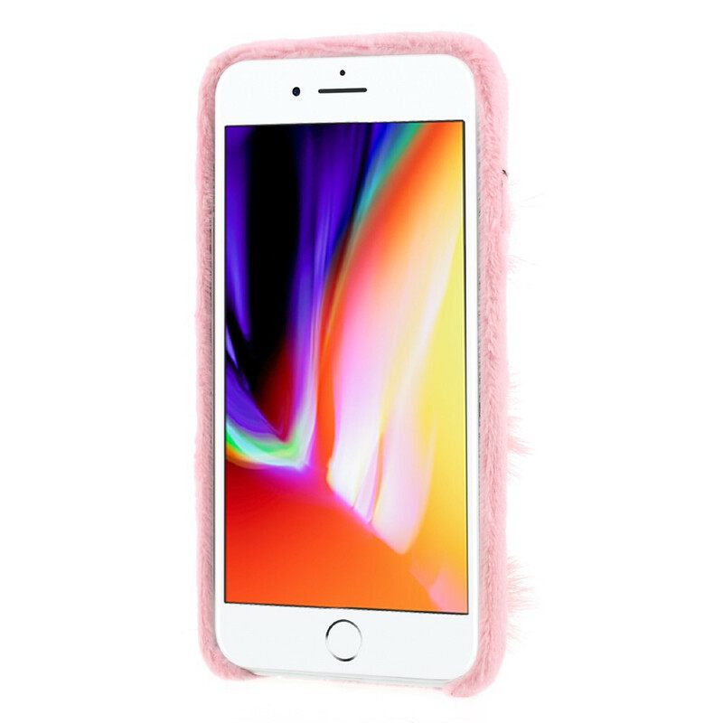 Kuori iPhone SE 3 / SE 2 / 8 / 7 Love Fur