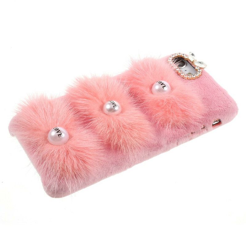 Kuori iPhone SE 3 / SE 2 / 8 / 7 Love Fur