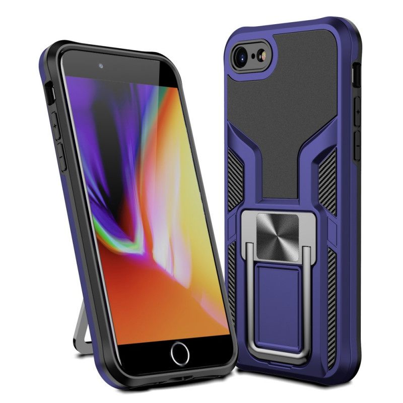 Kuori iPhone SE 3 / SE 2 / 8 / 7 Ring-bracket Design