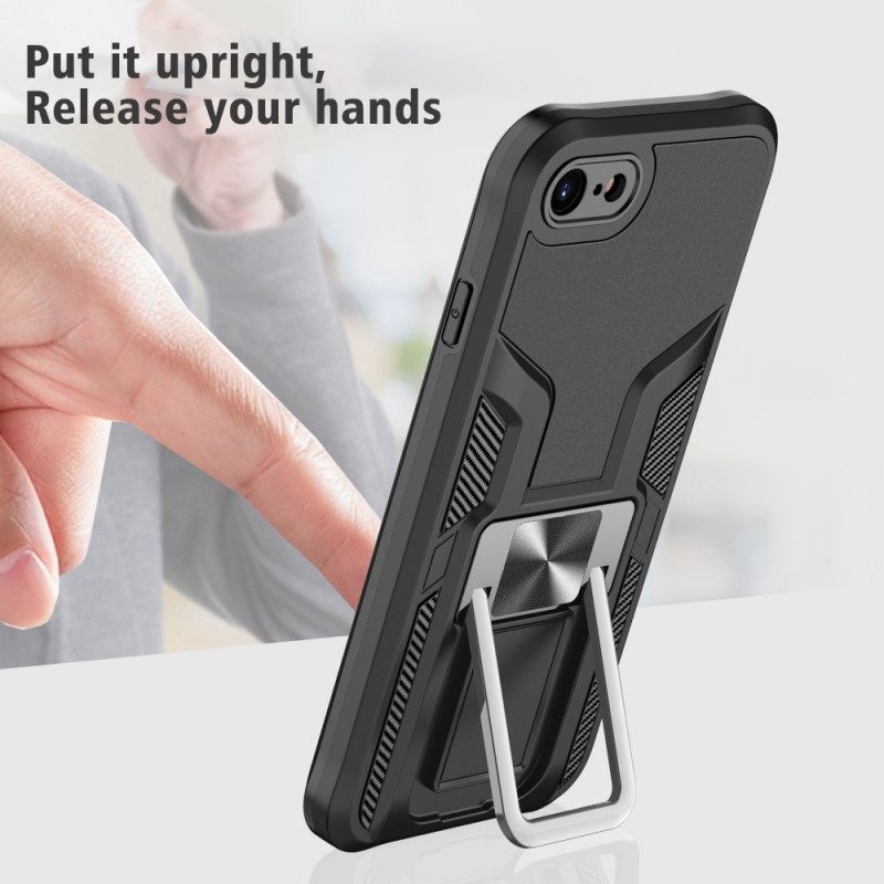 Kuori iPhone SE 3 / SE 2 / 8 / 7 Ring-bracket Design