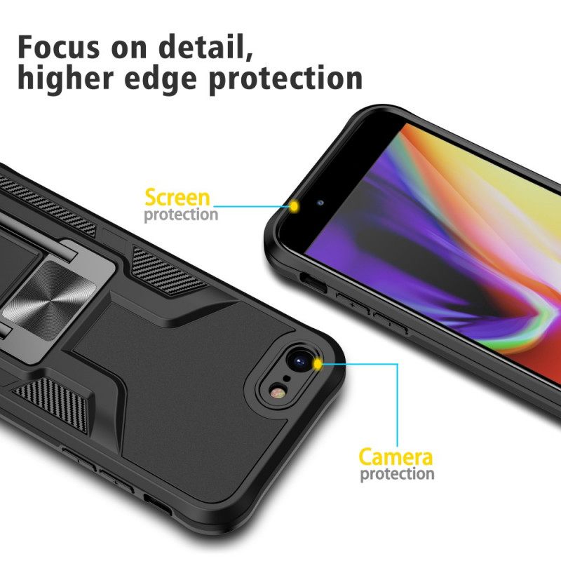 Kuori iPhone SE 3 / SE 2 / 8 / 7 Ring-bracket Design