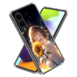 Case Samsung Galaxy S25 5g Edge Puhelinkuoret Auringonkukkatyttö