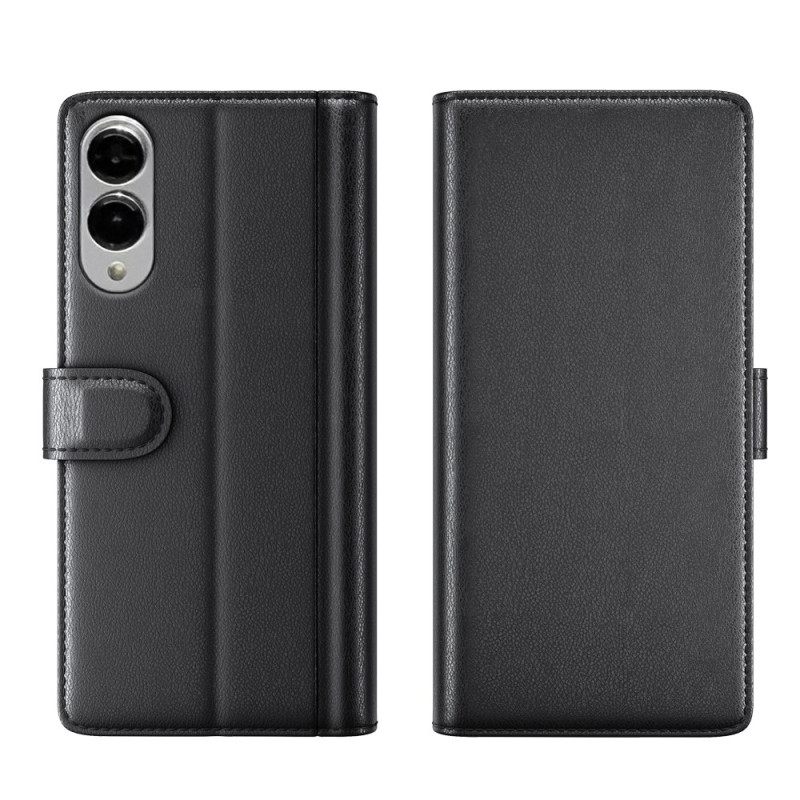 Kotelot Samsung Galaxy S25 5g Edge Aito Nahka