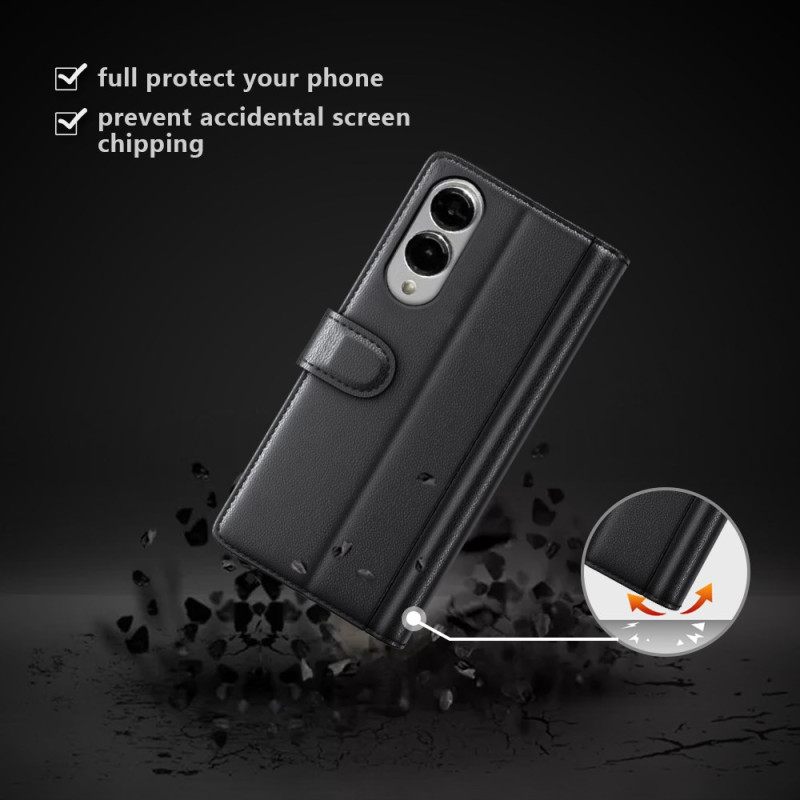 Kotelot Samsung Galaxy S25 5g Edge Aito Nahka