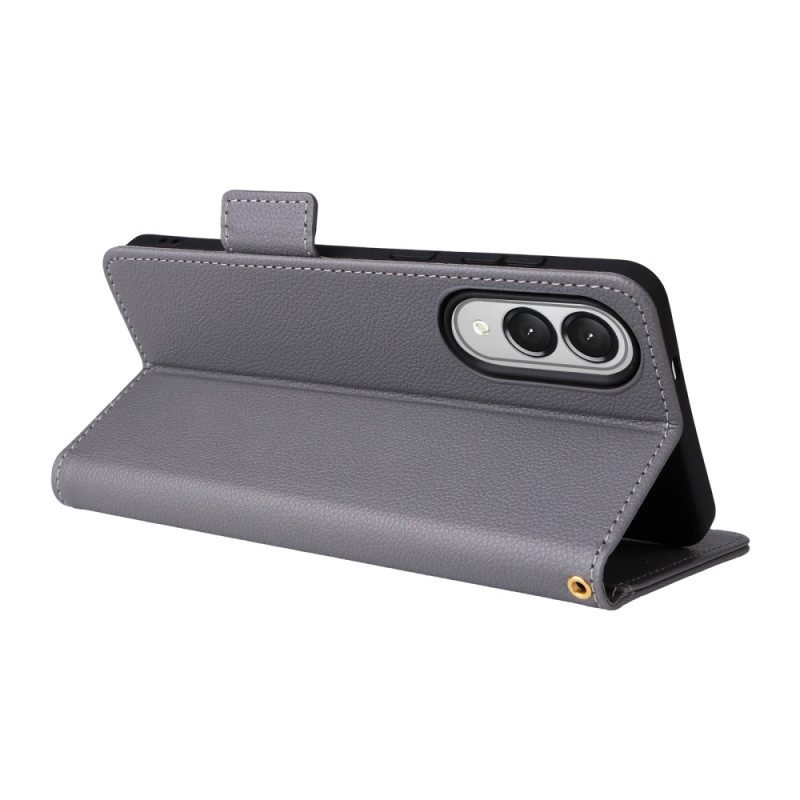 Kotelot Samsung Galaxy S25 5g Edge Keinonahka Ja Hihna Suojakuori