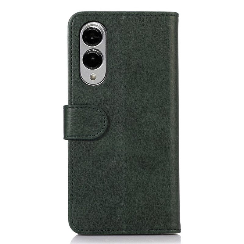 Kotelot Samsung Galaxy S25 5g Edge Teksturoitu Nahka Suojakuori