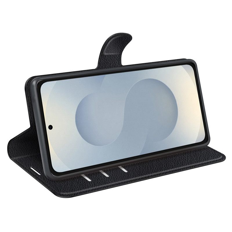 Kuoret Samsung Galaxy S25 5g Edge Litsikuvioinen Tekonahka