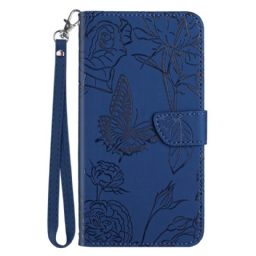 Kuoret Samsung Galaxy S25 5g Edge Perhoskuvio Ja Hihna