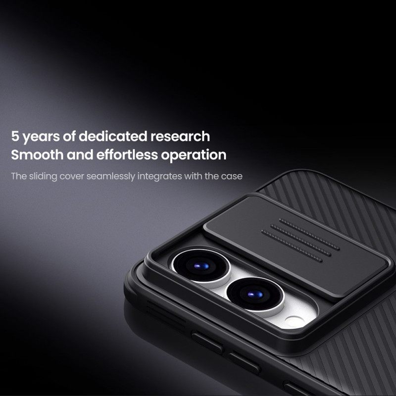 Kuori Samsung Galaxy S25 5g Edge Camshield Pro Liukuvalla Kamerasuojalla Nillkin