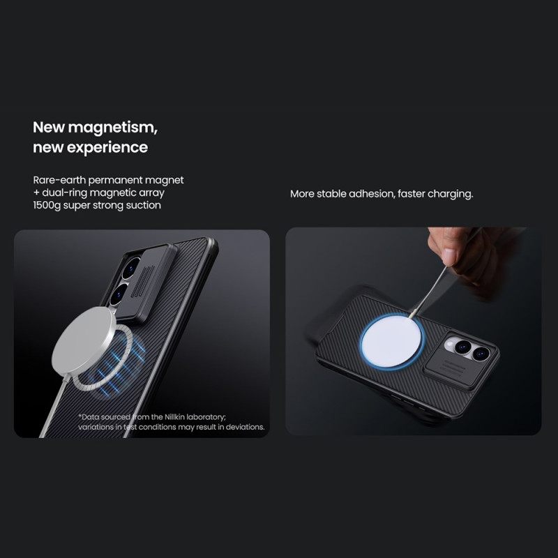 Kuori Samsung Galaxy S25 5g Edge Camshield Pro Liukuvalla Kamerasuojalla Nillkin