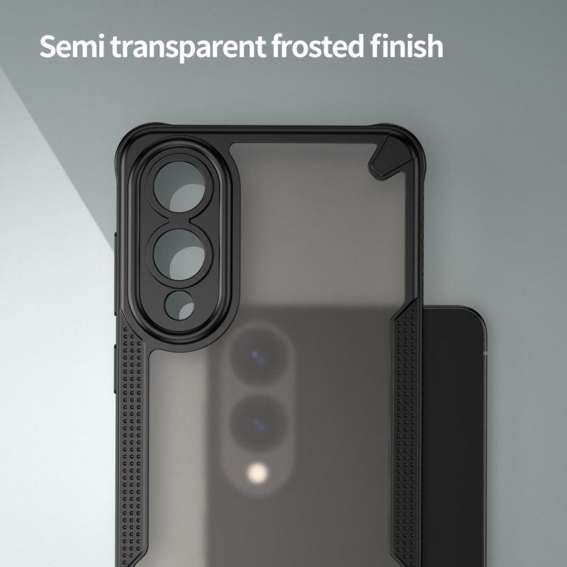 Kuori Samsung Galaxy S25 5g Edge Harjattu Läpikuultava