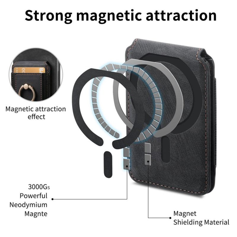 Kuori Samsung Galaxy S25 5g Edge Irrotettava Korttikotelo Ja Jalusta Suojakuori