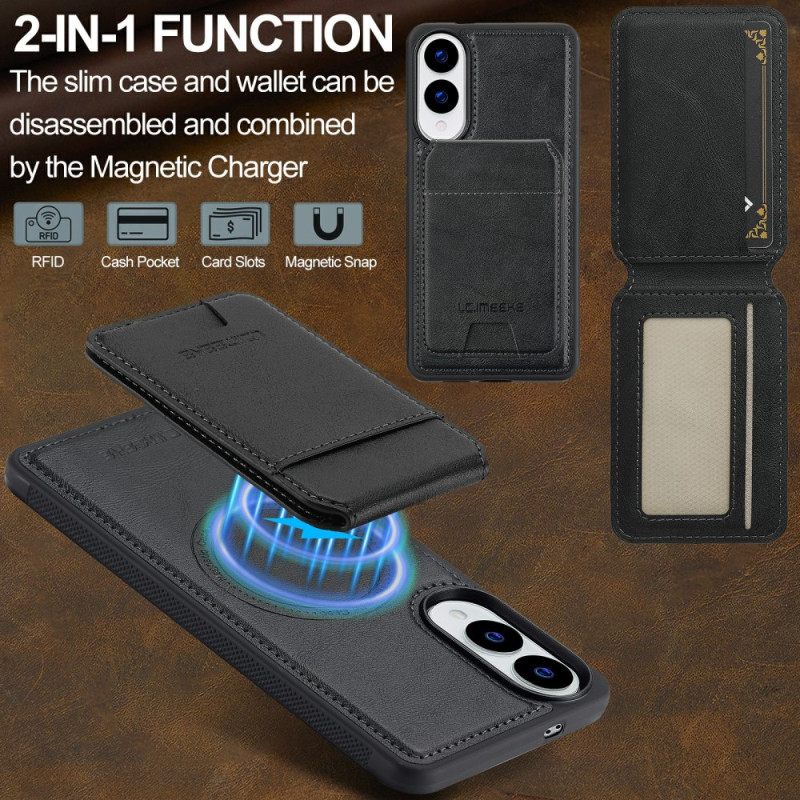 Kuori Samsung Galaxy S25 5g Edge Irrotettava Magneettikorttikotelo Suojakuori