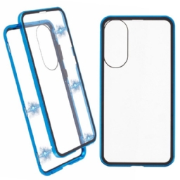 Kuori Samsung Galaxy S25 5g Edge Karkaistu Lasi Ja Magneettinen Kehys