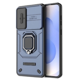 Kuori Samsung Galaxy S25 5g Edge Kestävä Sormus Linssinsuojalla