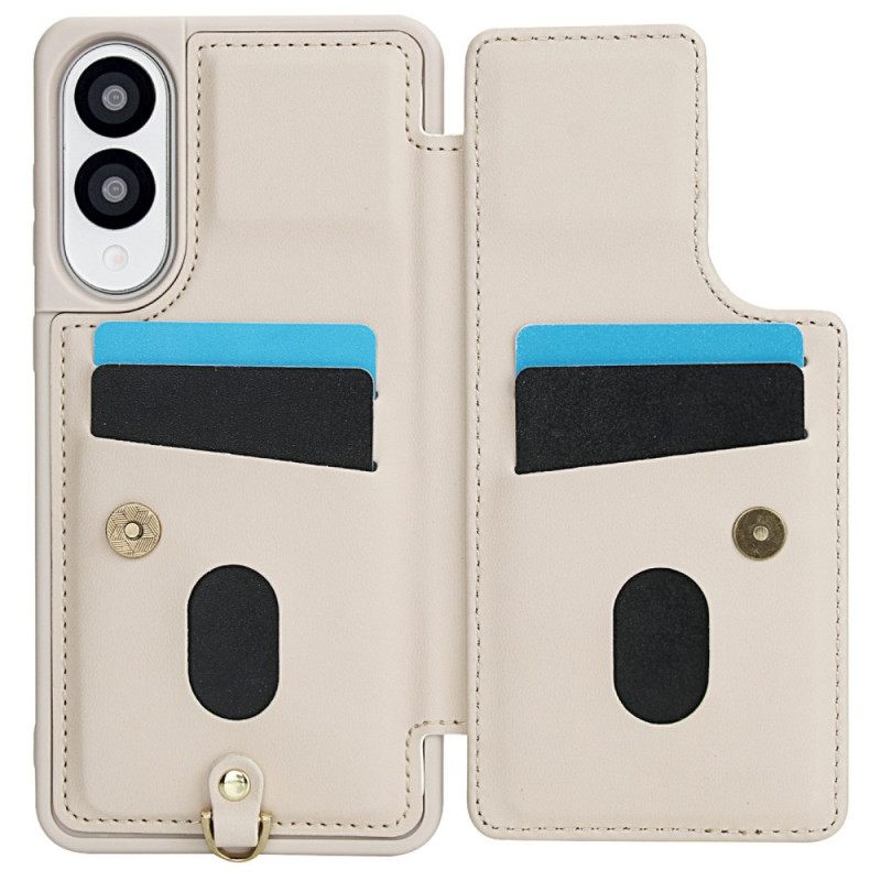 Kuori Samsung Galaxy S25 5g Edge Kukallinen Kaulakorullinen Korttikotelo