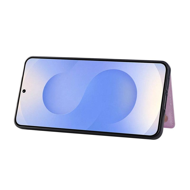 Kuori Samsung Galaxy S25 5g Edge Kukkakuvioinen Korttikotelo