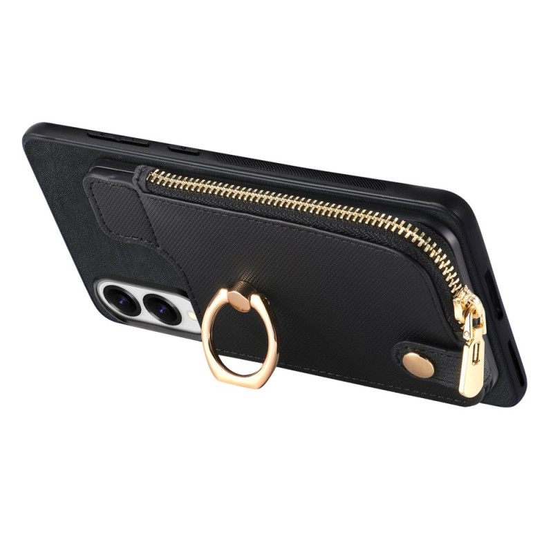 Kuori Samsung Galaxy S25 5g Edge Lompakko Ja Jalusta