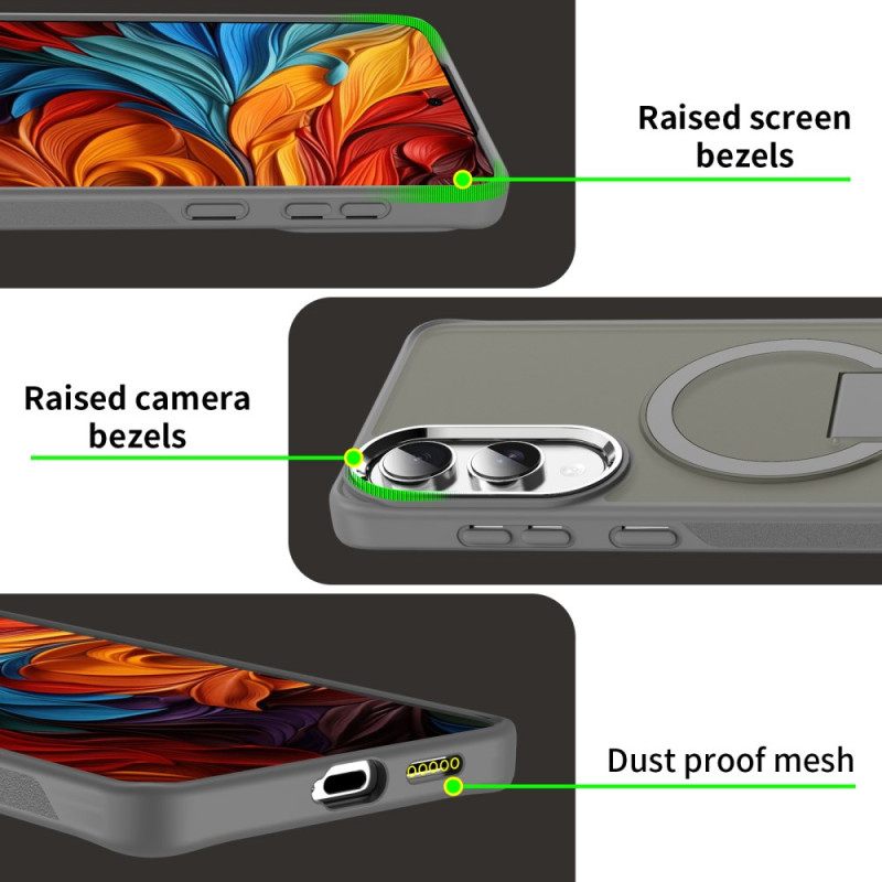 Kuori Samsung Galaxy S25 5g Edge Magsafe-yhteensopiva Jalustan Kanssa